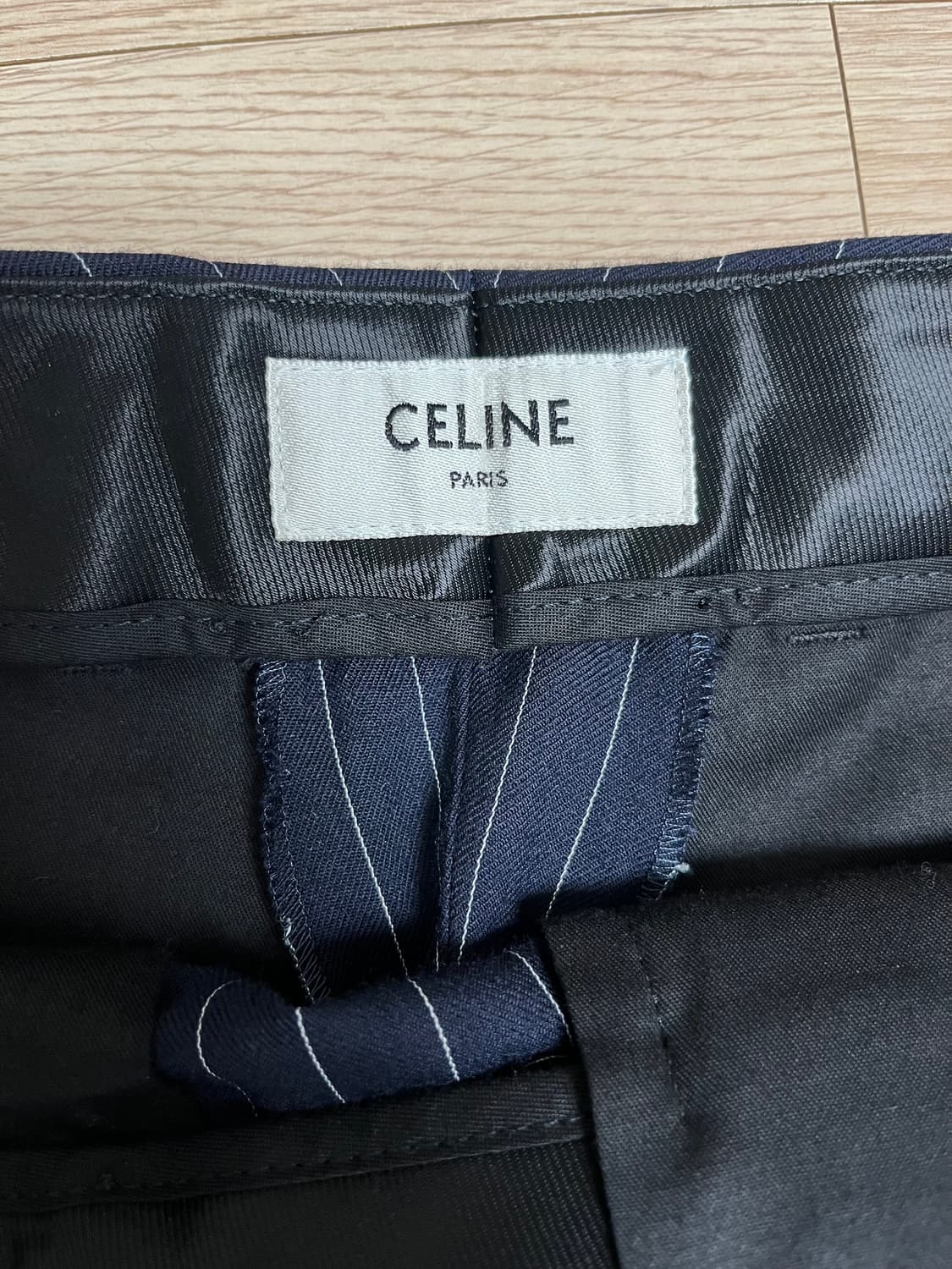 셀린느 스트라이프 슬랙스 50사이즈(34-35인치) 정품 상품이미지7