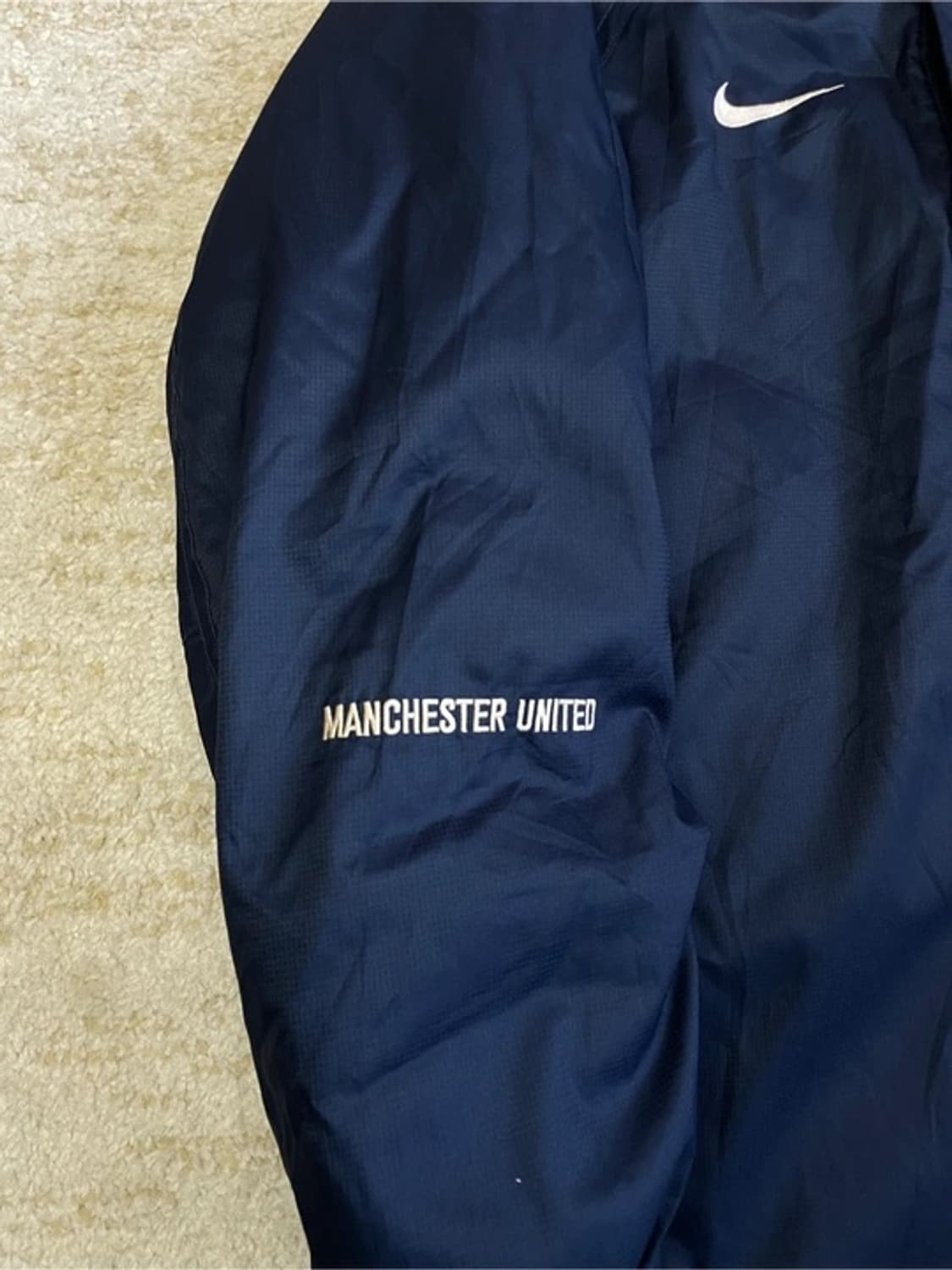 Early`00s Nike 맨체스터 유나이티드 쉴드 윈터 트레이닝 자켓 상품이미지2