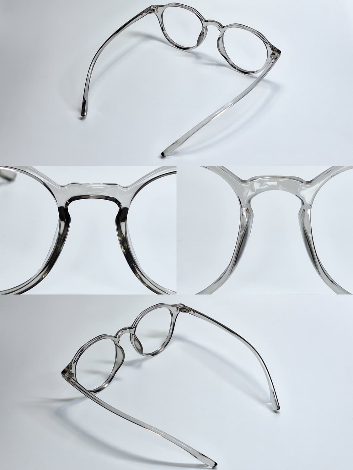 Ted Smith 테드 스미스 TR8872 투명 보스턴 안경테 50mm  상품이미지7