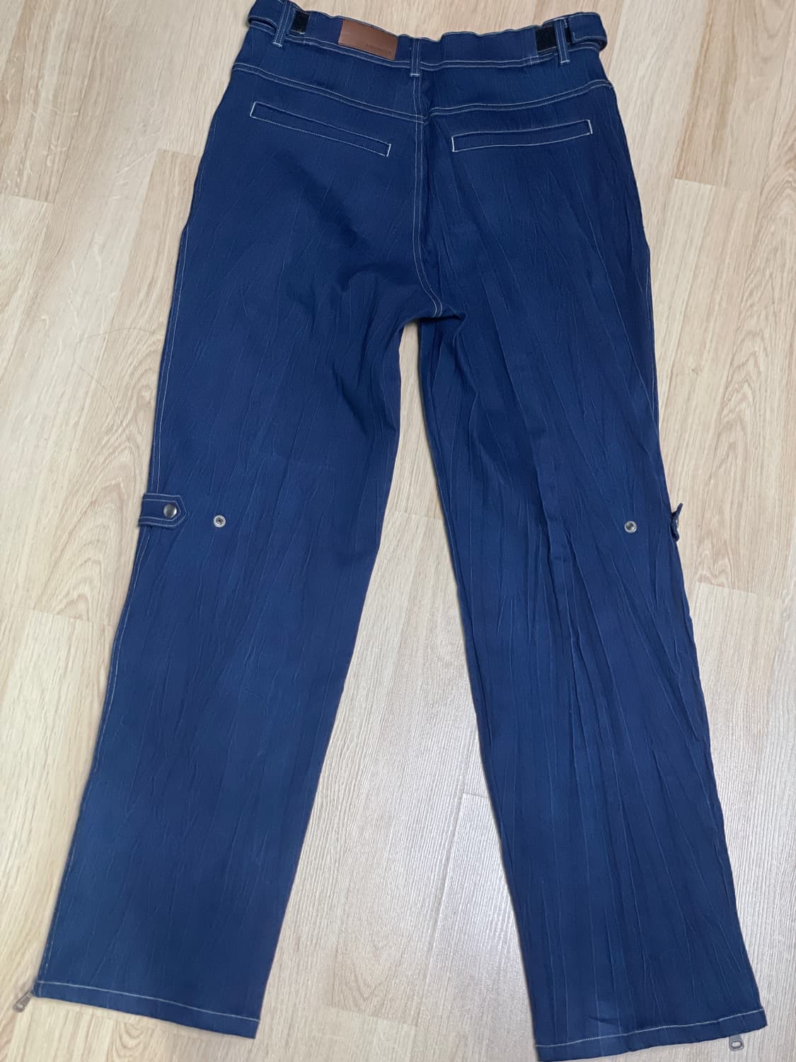 앤더슨벨 Paulen 데님 카고 팬츠 블루 44size (30) 상품이미지2