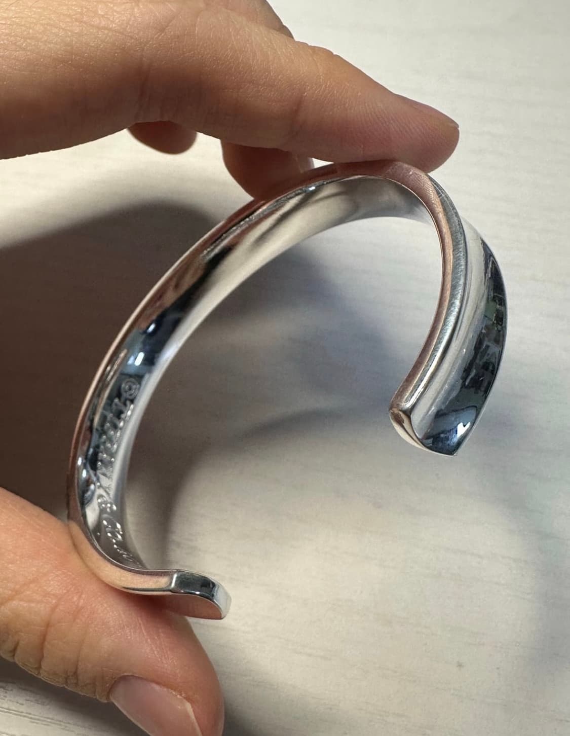 티파니앤코 1837 커프 뱅글 실버 팔찌 정품 상품이미지2