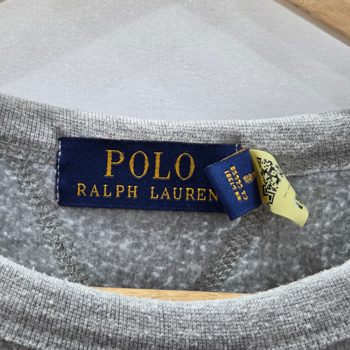 폴로랄프로렌 기모 맨투맨 그레이 L 상품이미지3