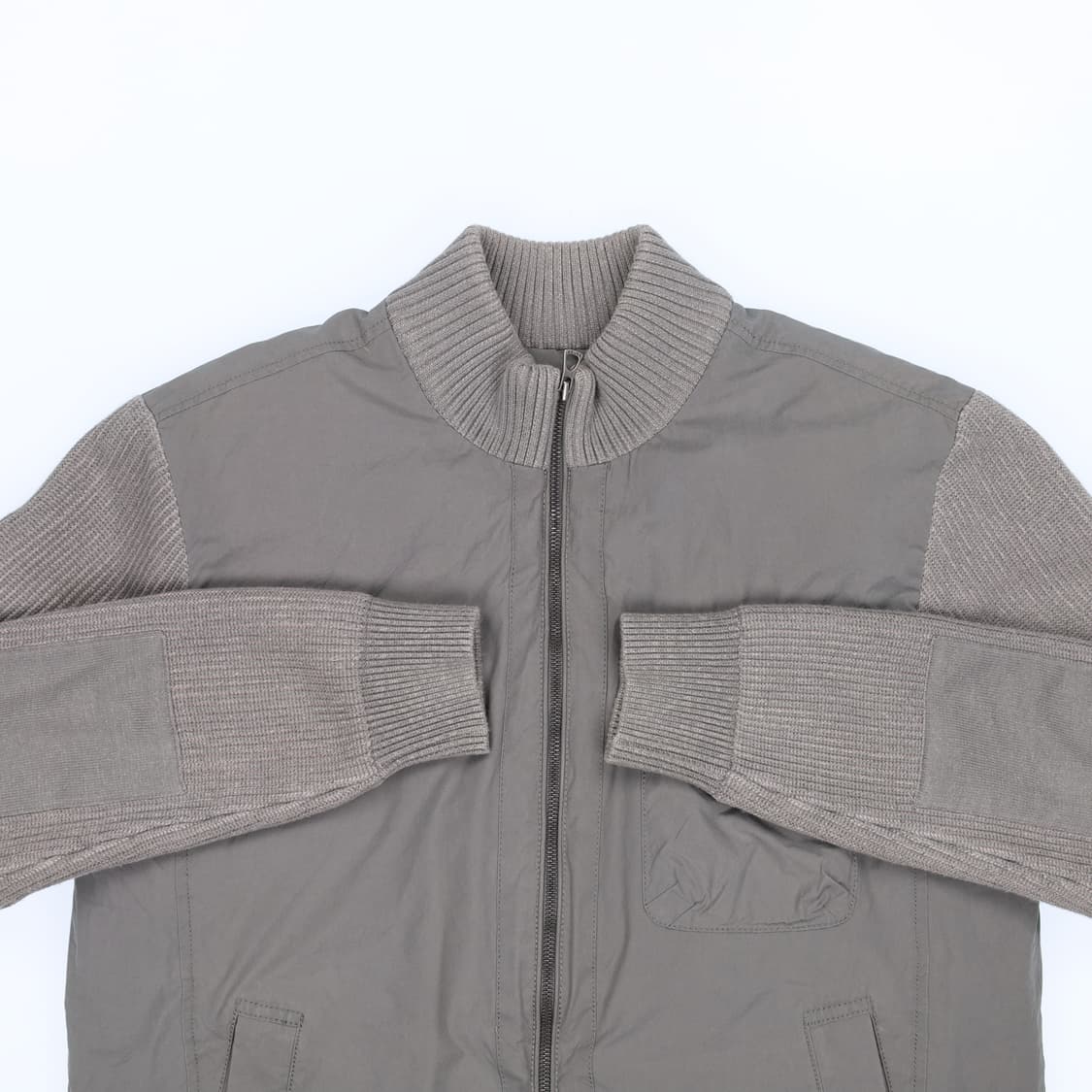 [105] 시리즈 구스다운 니트패치 패딩 점퍼 자켓 N6890 상품이미지3