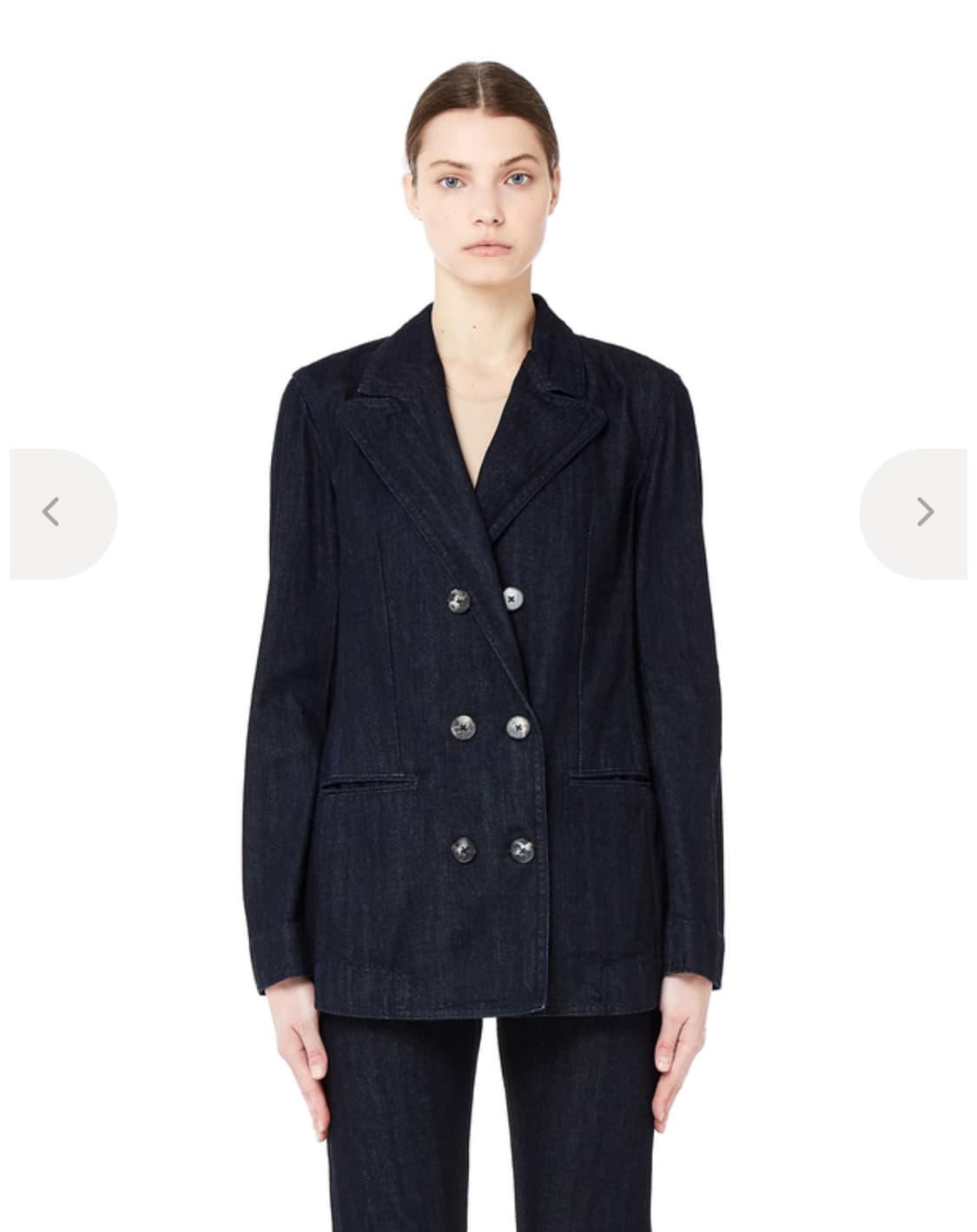 The row 더로우 더블 브레스트 데님 자켓 상품이미지4