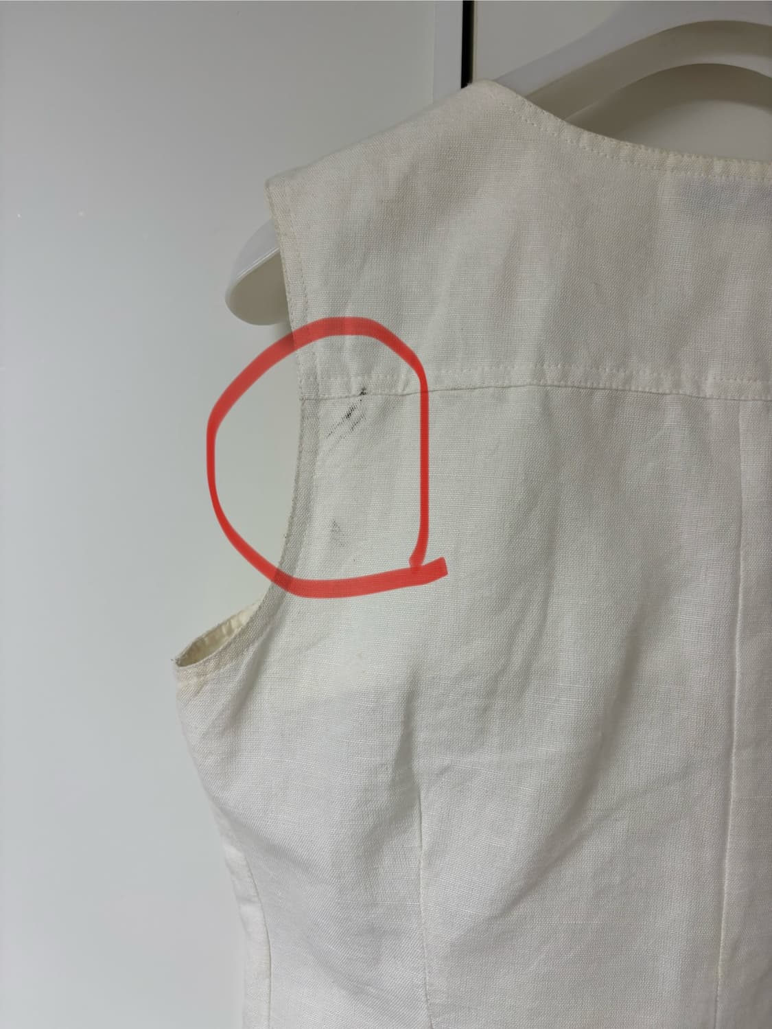 gimaguas 린넨 베스트 L 상품이미지5