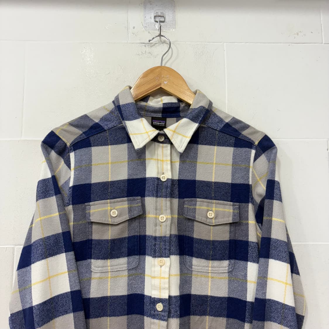 파타고니아 체크 셔츠 상품이미지2