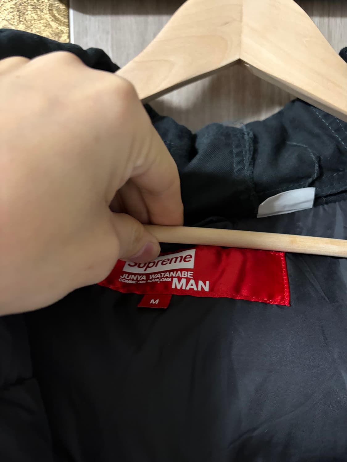 슈프림 준야 와타나베 푸퍼 패딩 블랙 M 상품이미지6