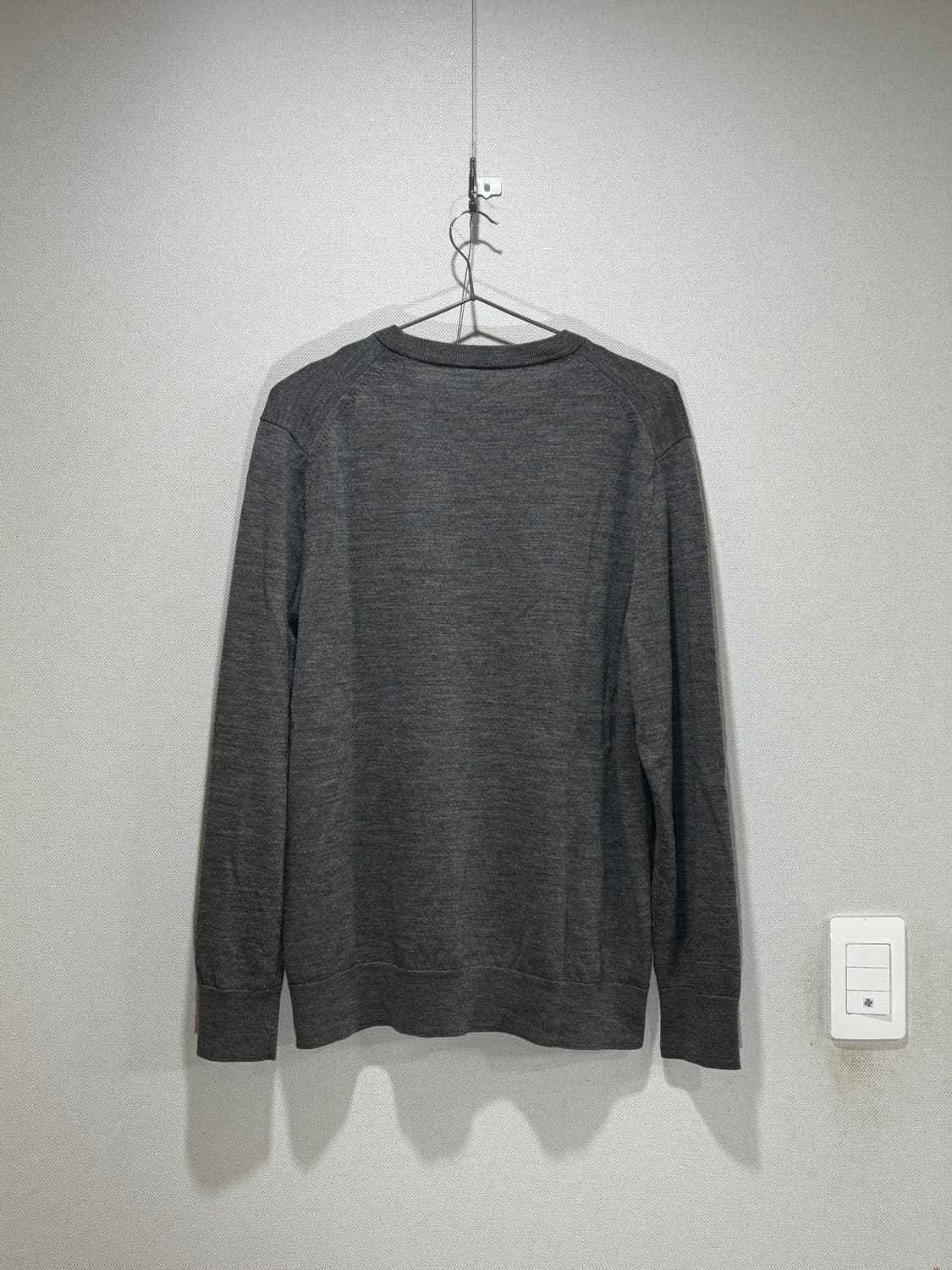 택포/S급) 아르켓 울 그레이 니트 스웨터 상품이미지3