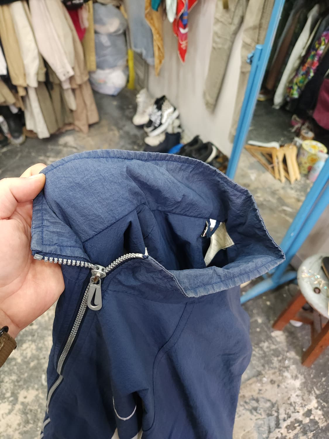 나이키 90s 빅스우시 오버핏 바람막이 자켓

 상품이미지7