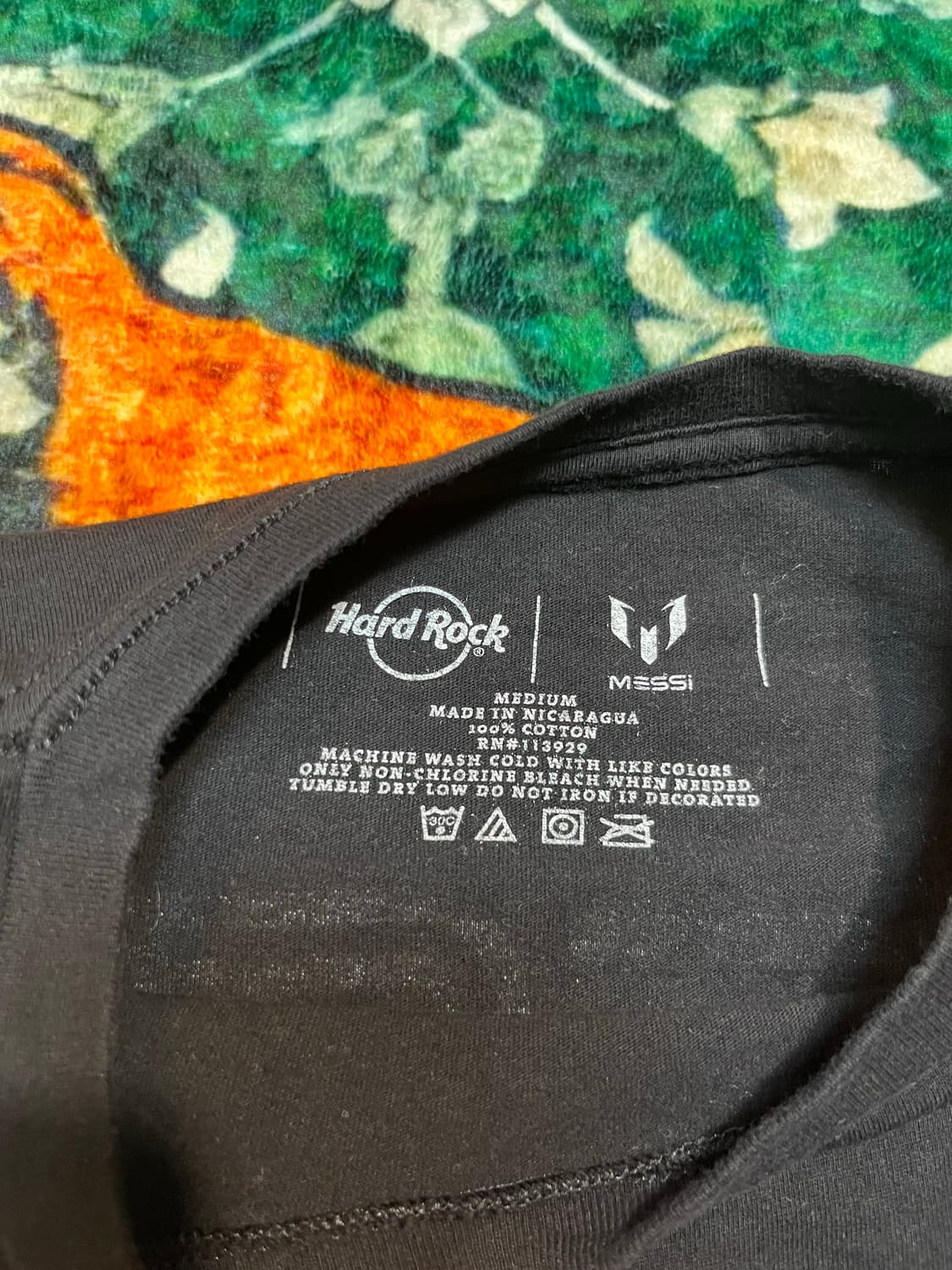 HARD ROCK MESSI 티셔츠 상품이미지3