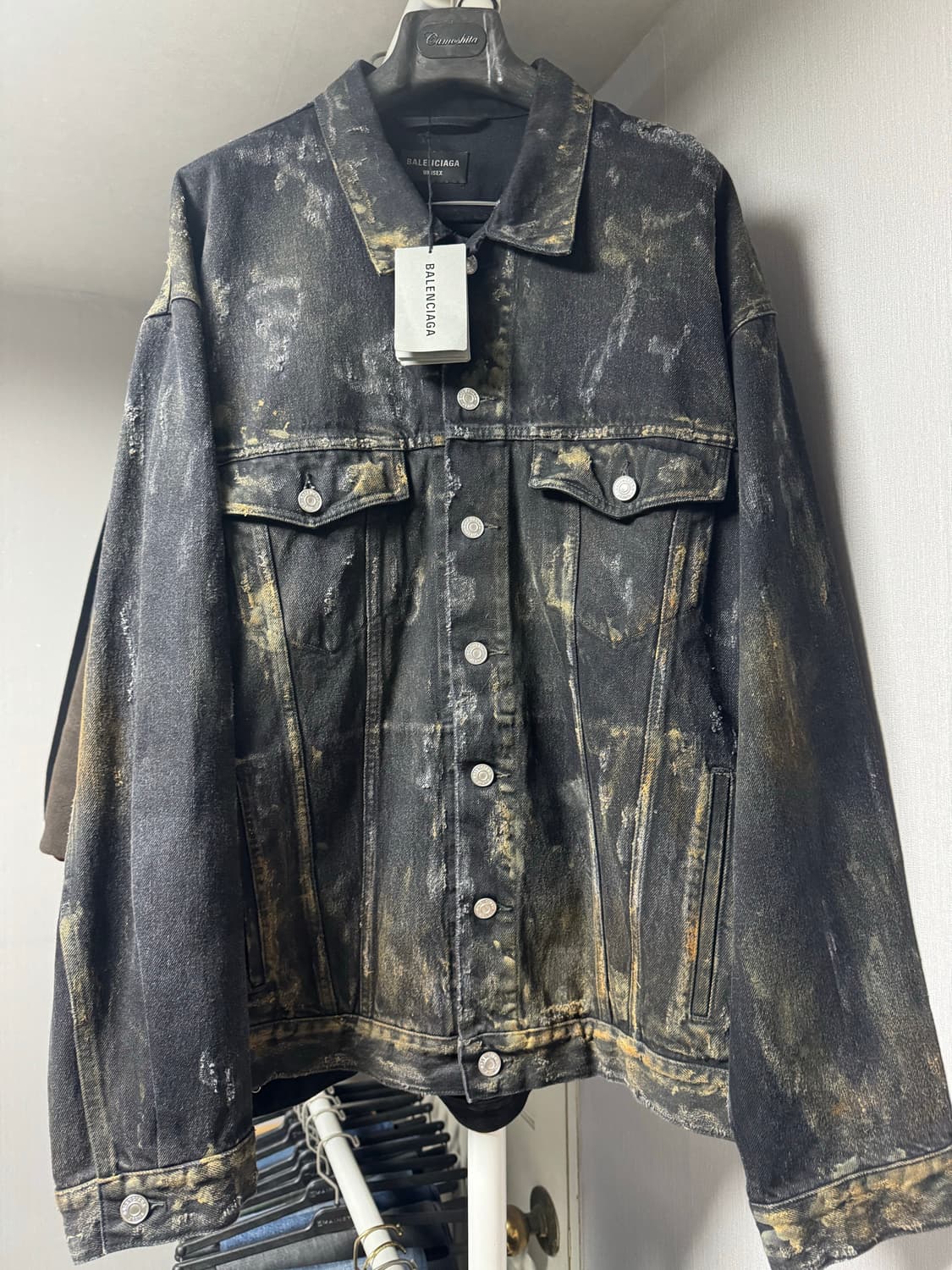 발렌시아가 슈퍼 디스트로이드 데님 자켓 2 상품이미지1