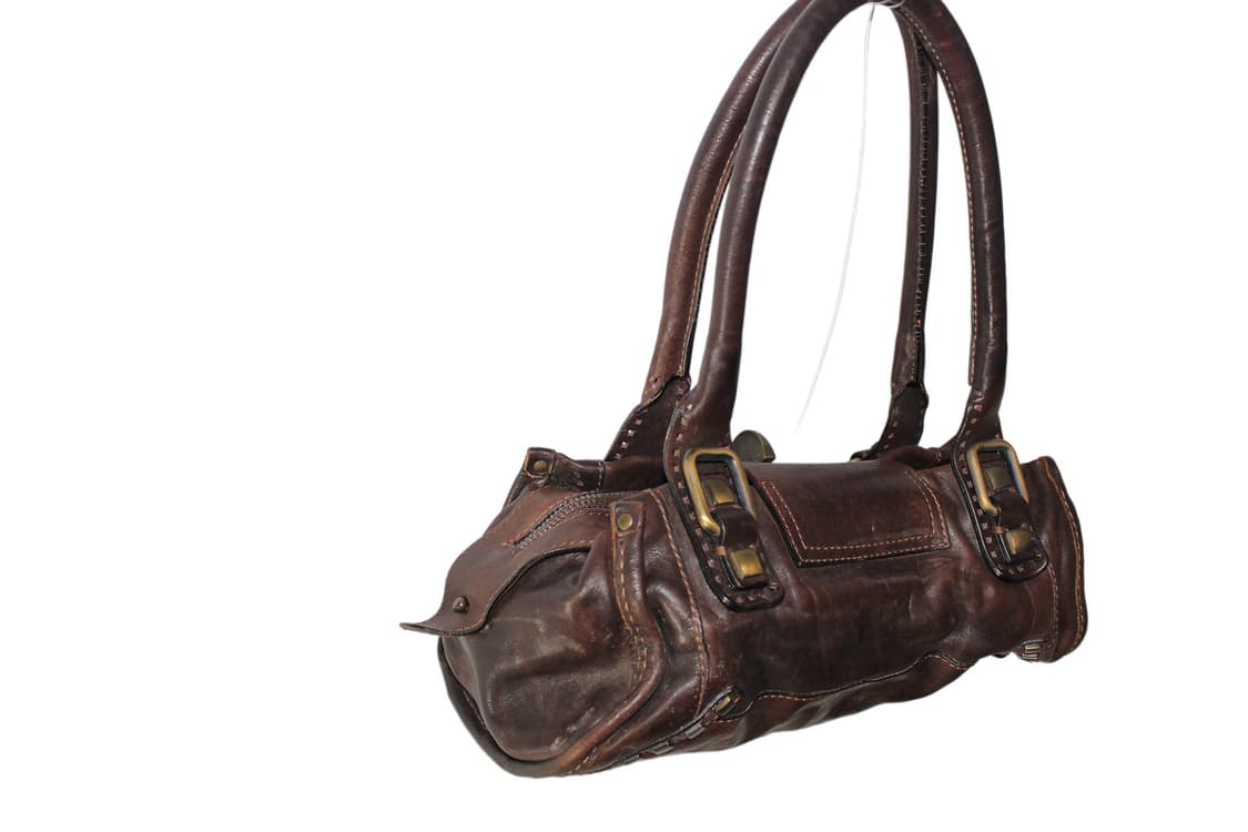 2000s TENTAZIONE DUE 텐타지오네 두에 레더 숄더백 상품이미지4