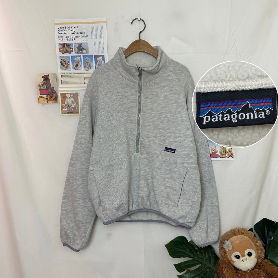 파타고니아 기모 반집업 맨투맨 상품이미지1
