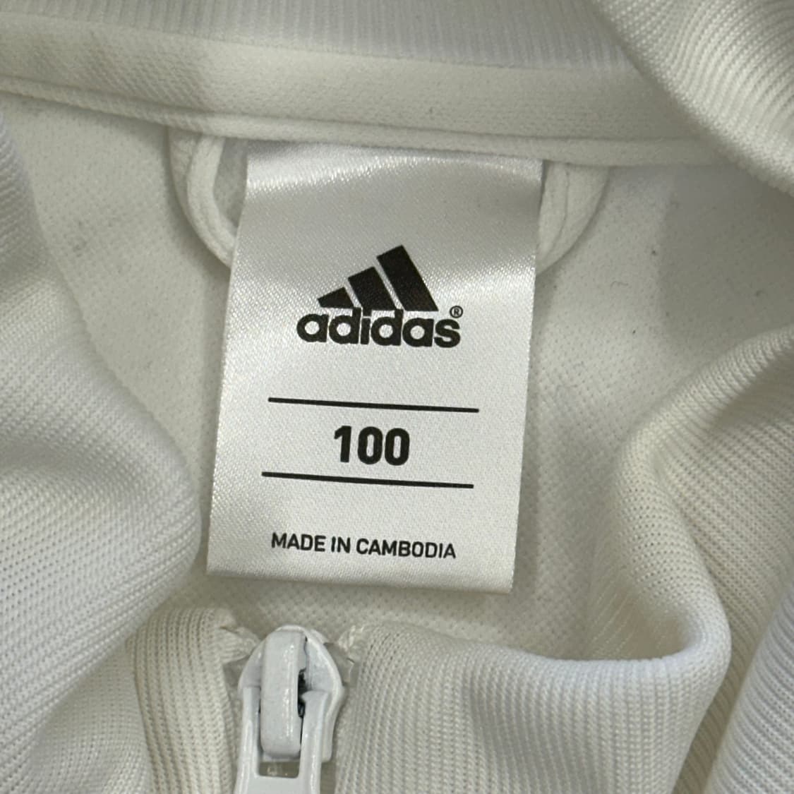 100 아디다스 첼시 블루라인 화이트 트랙탑 상품이미지4