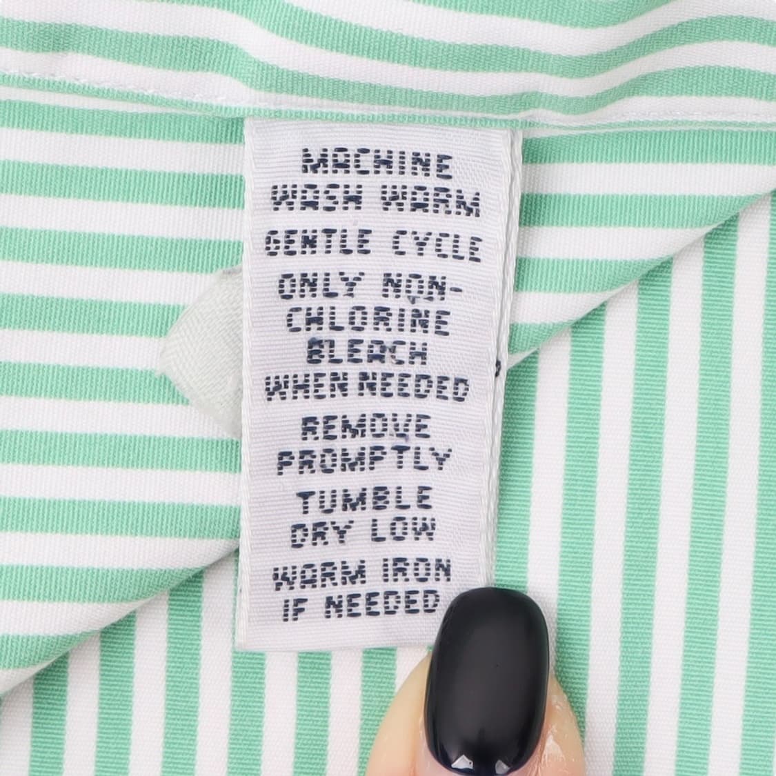 폴로 랄프로렌 민트 스트라이프 클래식핏 셔츠 상품이미지9