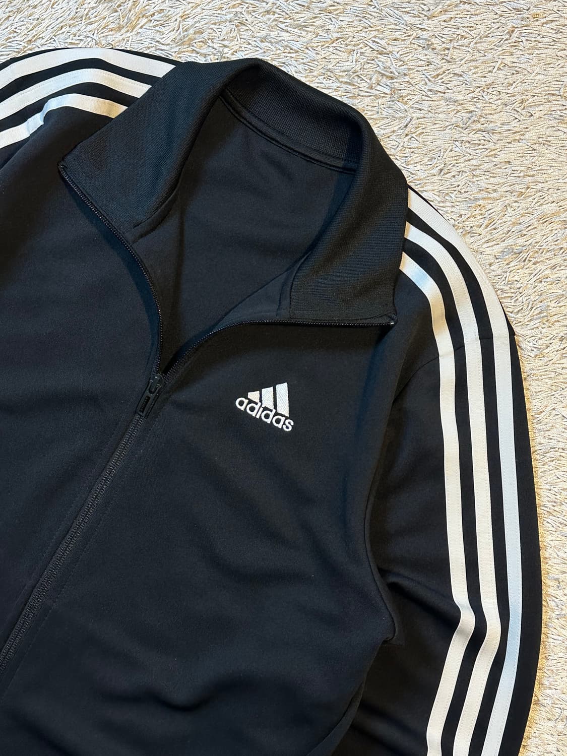 아디다스 ADIDAS 삼각로고 트랙탑 져지 블랙 상품이미지2