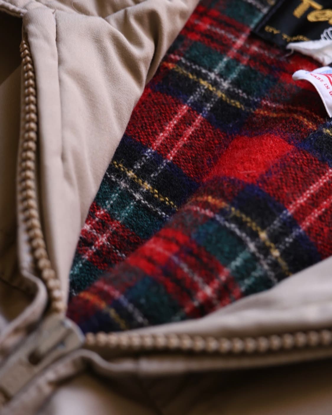 Tempco(템포) 7~80s 웨스턴 자켓(플란넬 라이닝) 상품이미지4