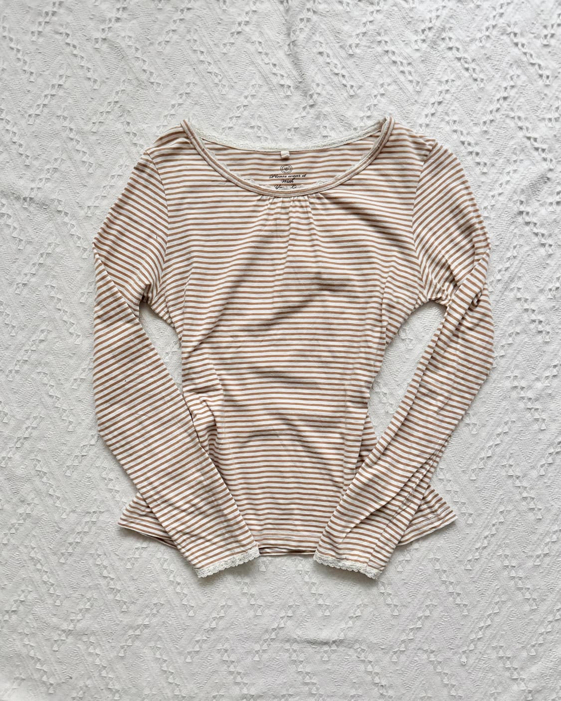 도트 패턴 리본 원피스 레이스 이너 티 2pcs SET 상품이미지9