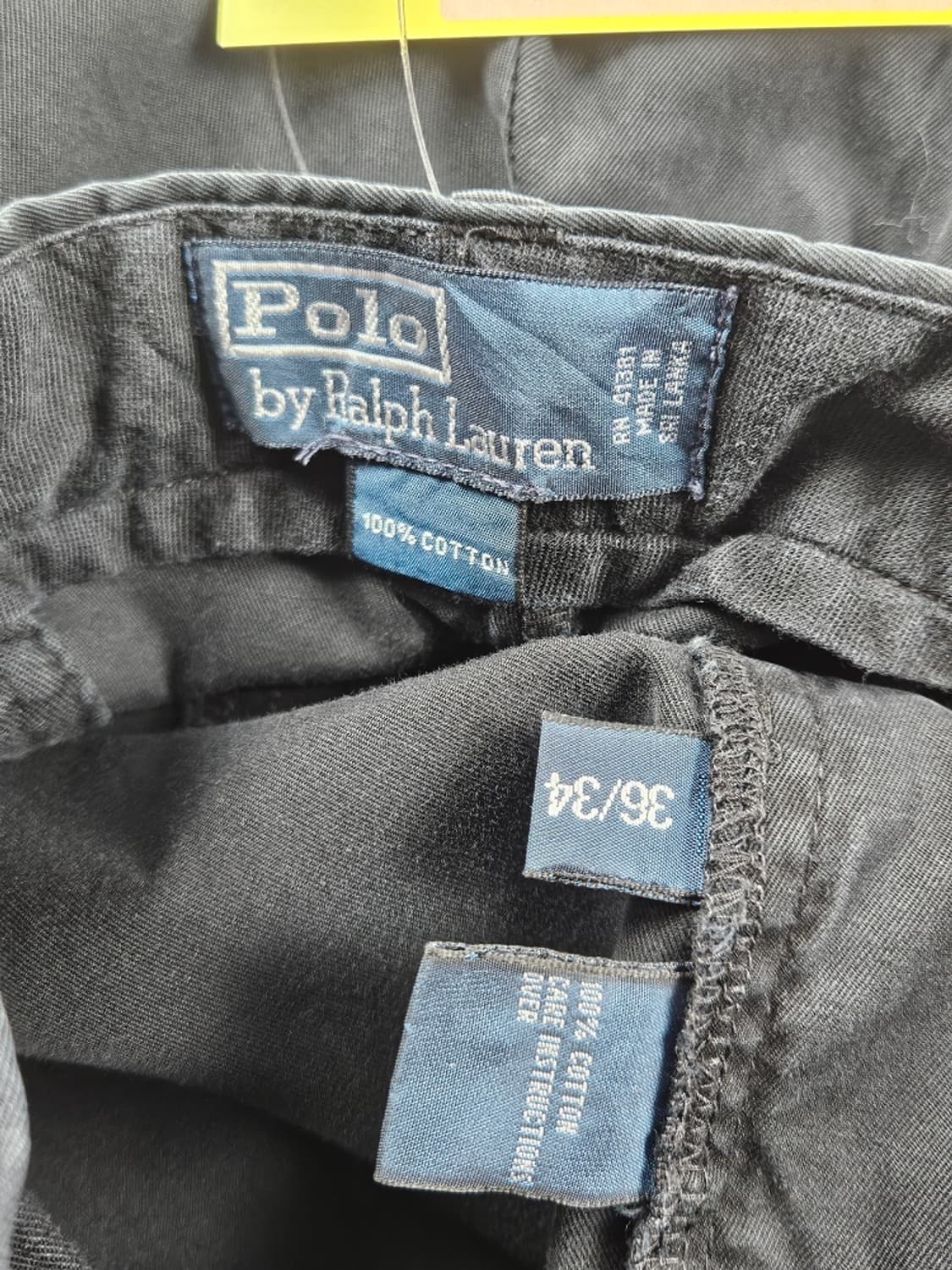 폴로랄프로렌 베이직 코튼 치노 팬츠 ( 36X34 ) / 11437 상품이미지7