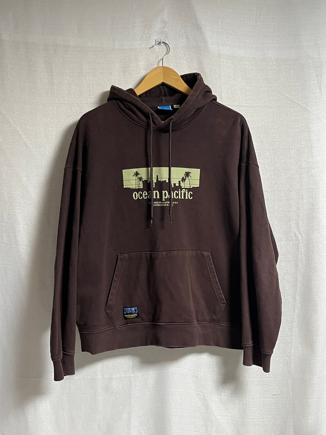 공용 오션퍼시픽 오버핏 후드티셔츠 M 상품이미지1