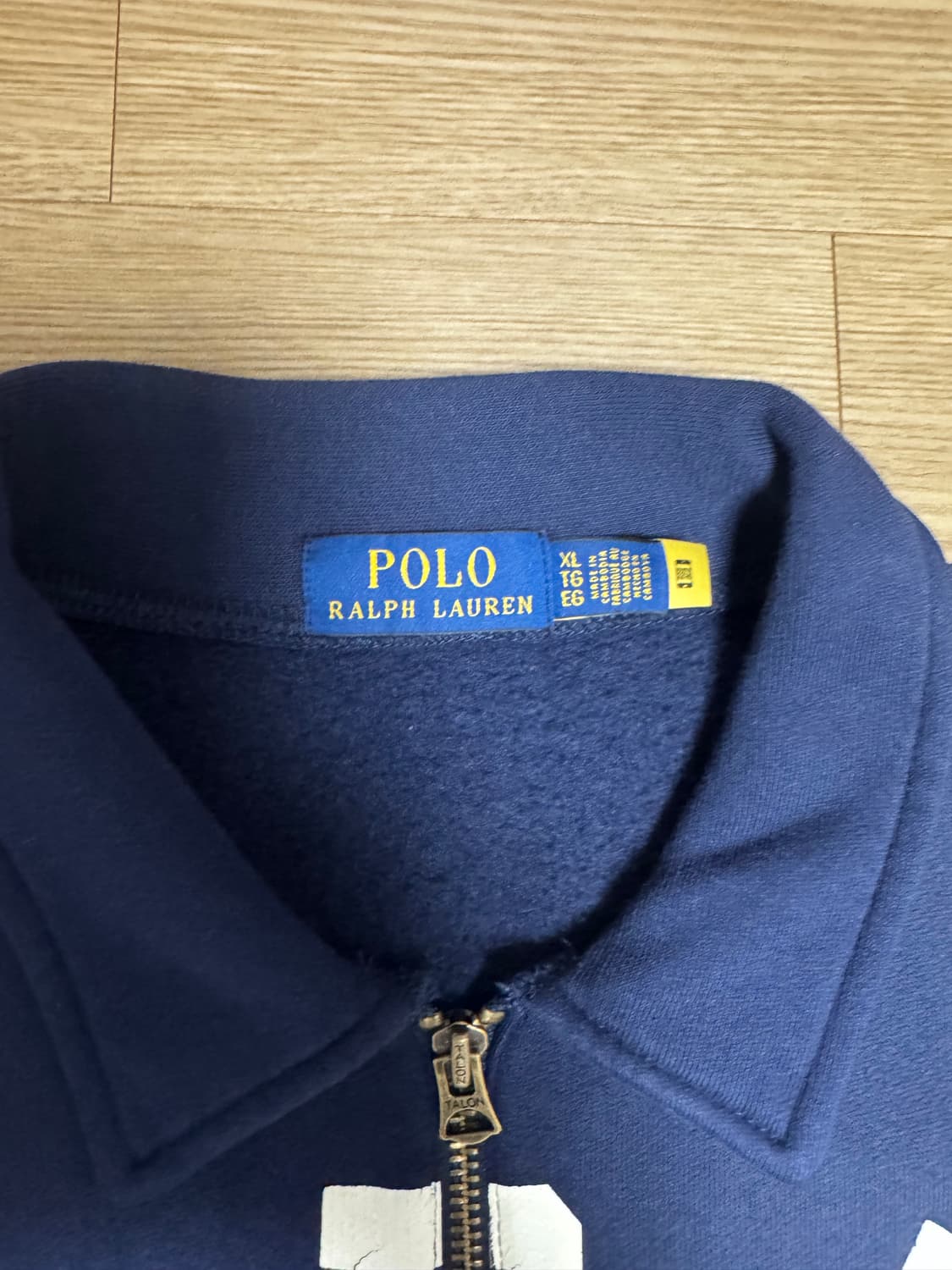 폴로 랄프로렌 런클럽 하프집업 맨투맨 XL 상품이미지2