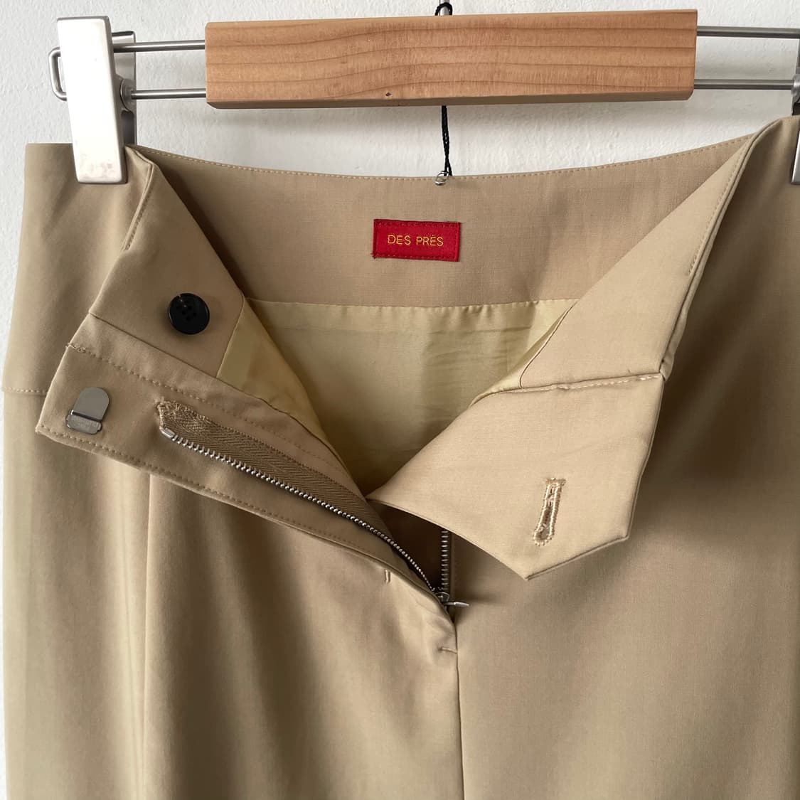 camel beige long skirt  상품이미지3