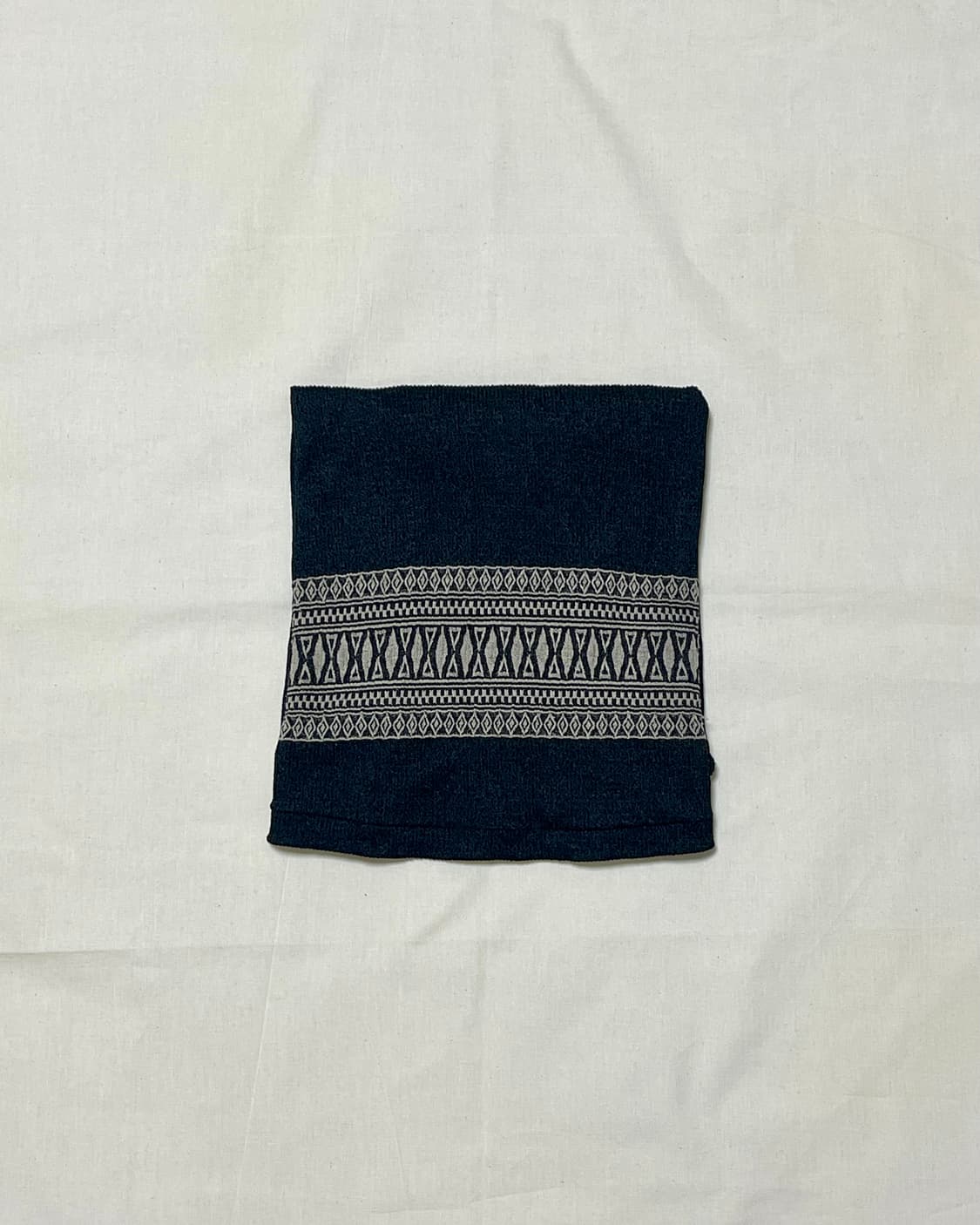 Folk Pattern Ribbed Half-neck Knit 상품이미지10