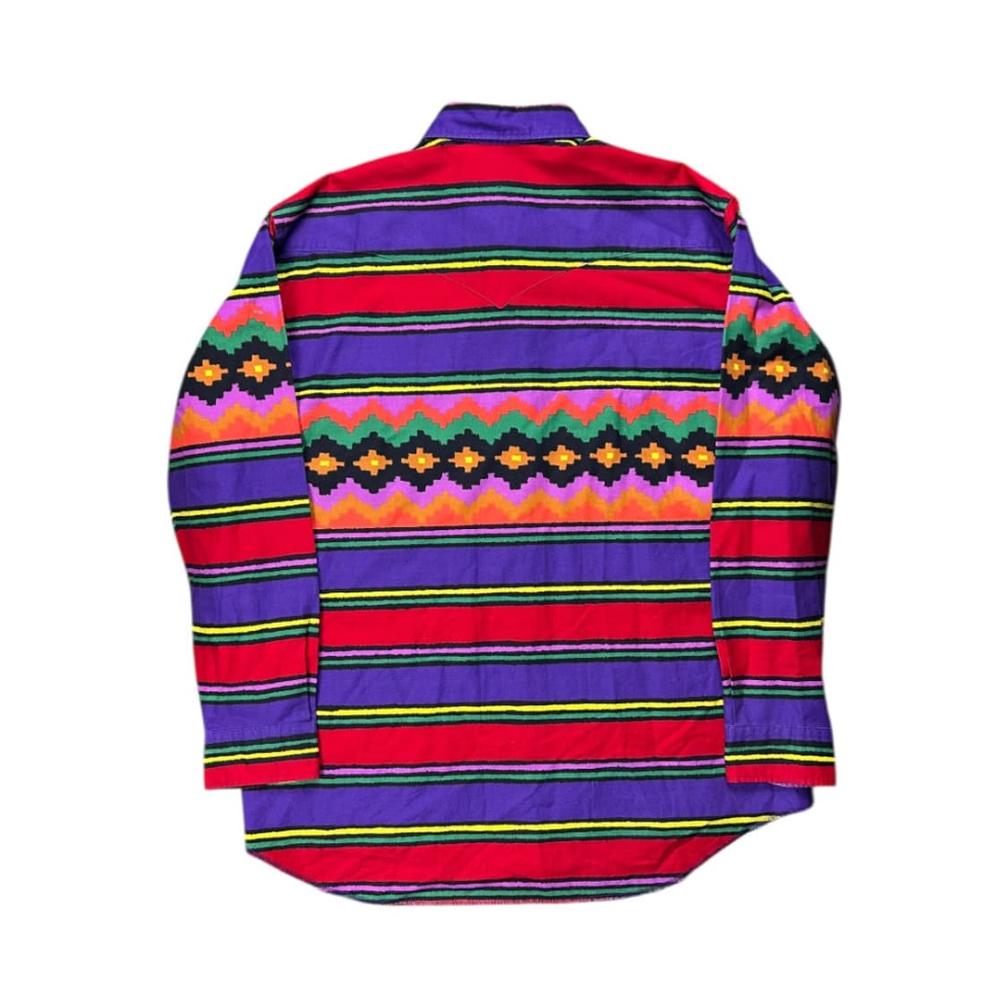 XL) 랭글러 USA 퍼플 멀티 스트라이프 웨스턴 셔츠 TS-044 상품이미지2