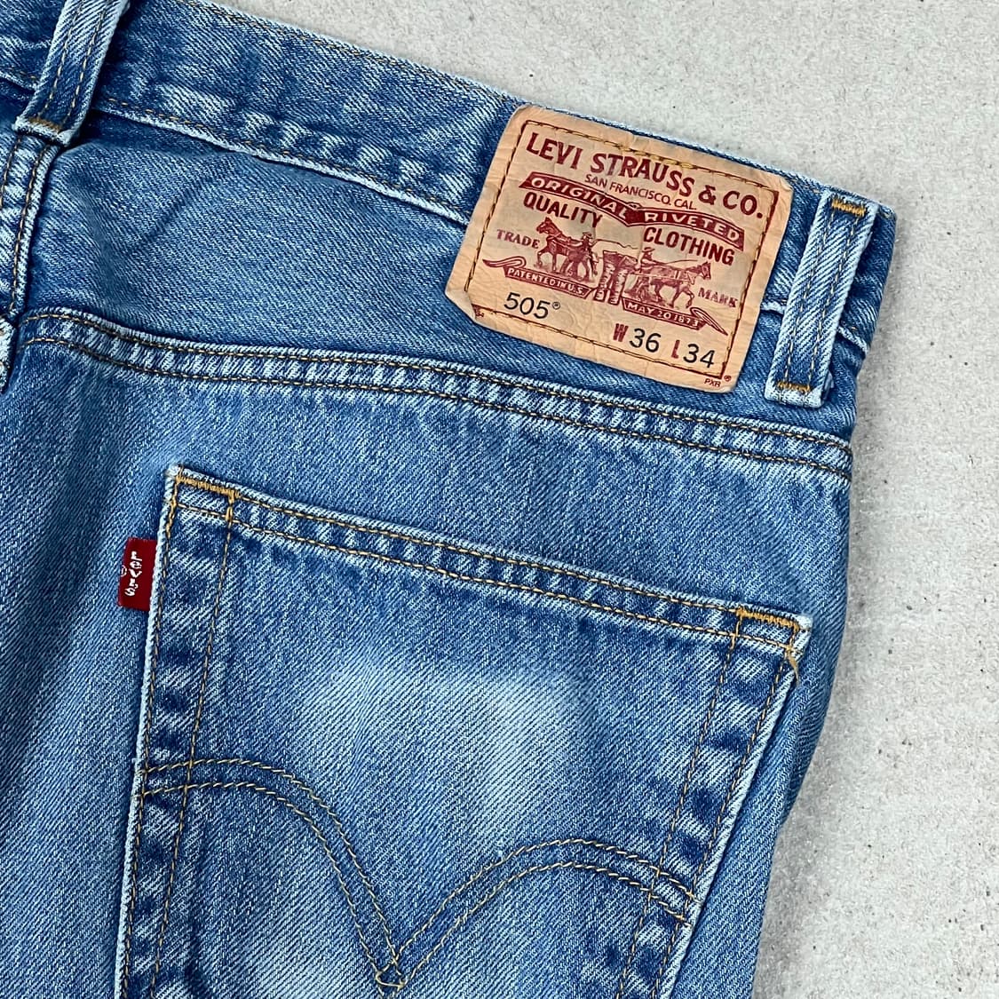 리바이스 505 데님팬츠 s09635 상품이미지7