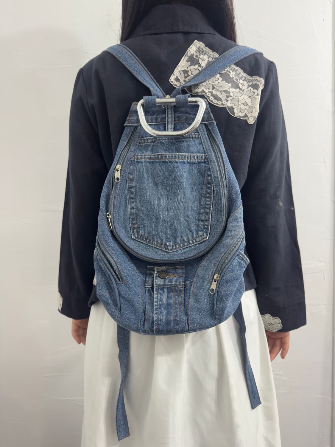 denim twoway bag 상품이미지7
