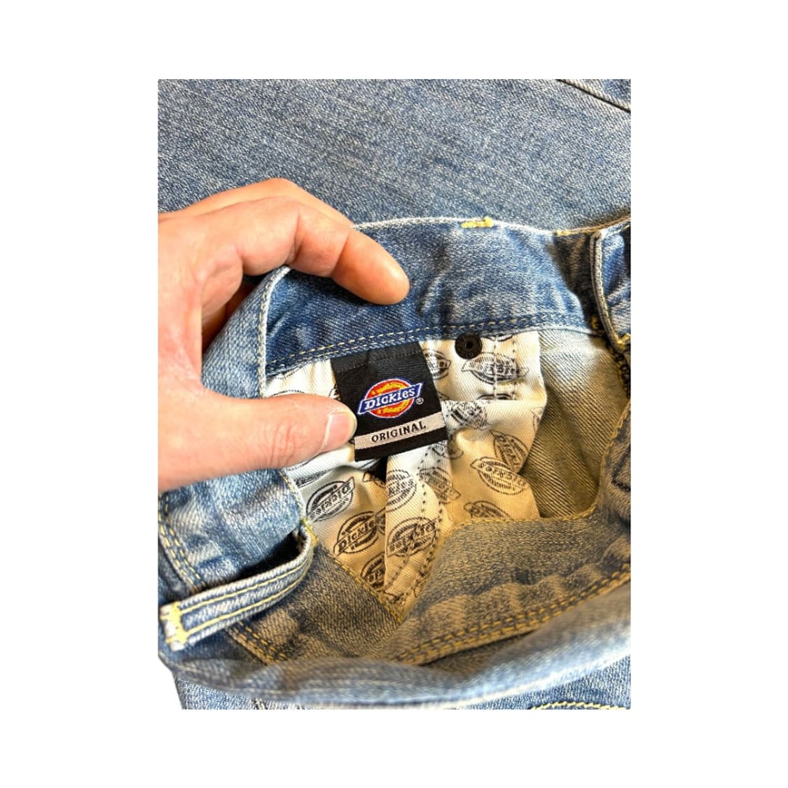 2XL) 디키즈 오리지널 워싱 데님 팬츠 BD-028 상품이미지5