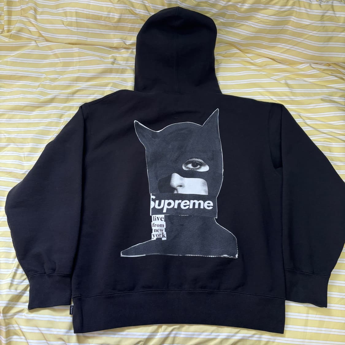 슈프림 캣우먼 후드 스웨트셔츠 블랙 - 23FW (S) 상품이미지4