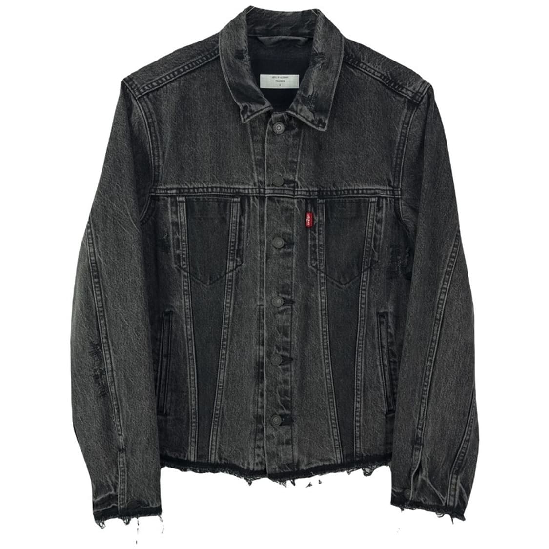[리바이스] 알터드 트러커 흑청 블랙 데님 자켓 청자켓 M18885 상품이미지2