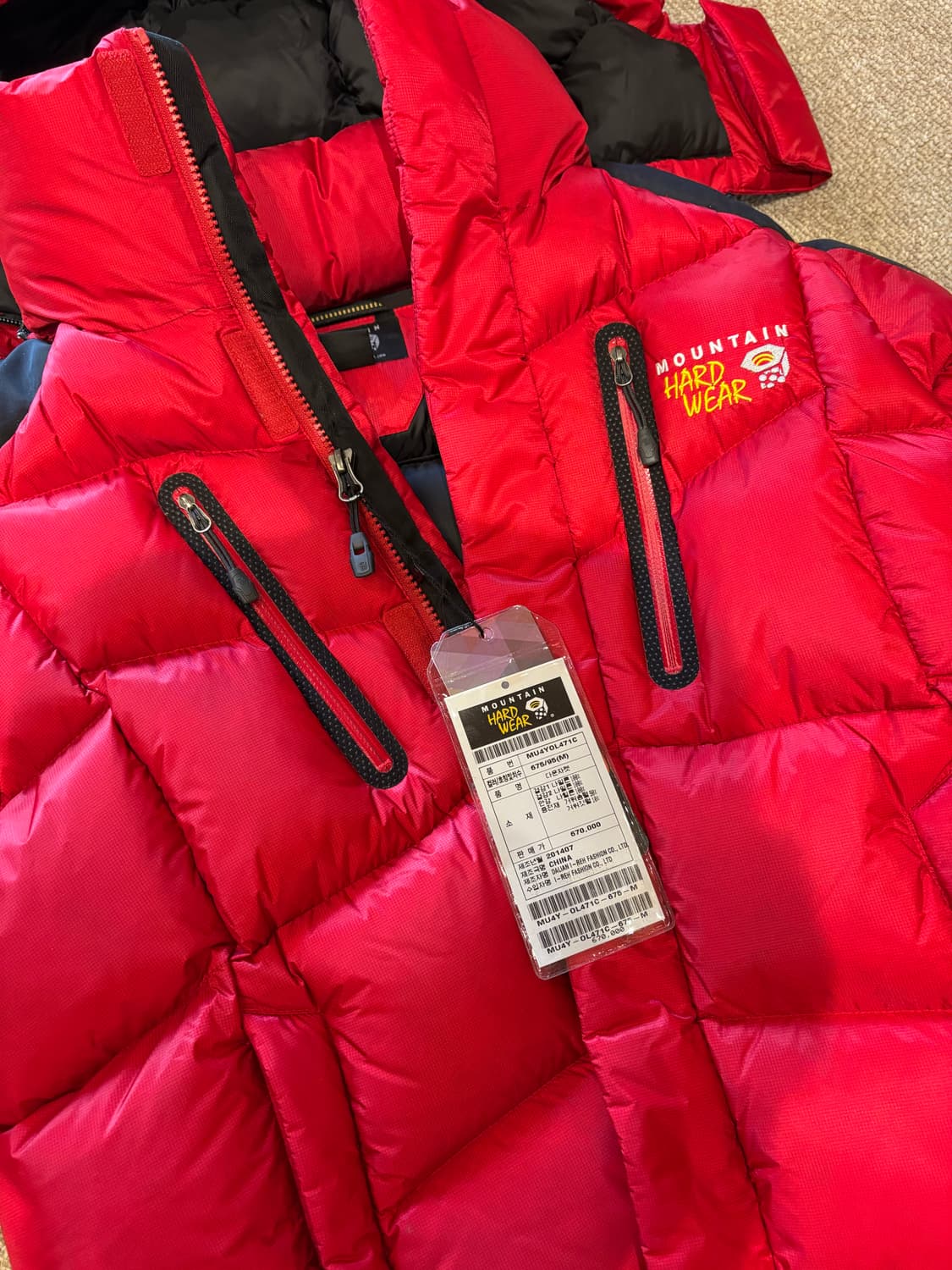 마운틴 하드웨어 필파워 패딩 우먼 M 상품이미지1