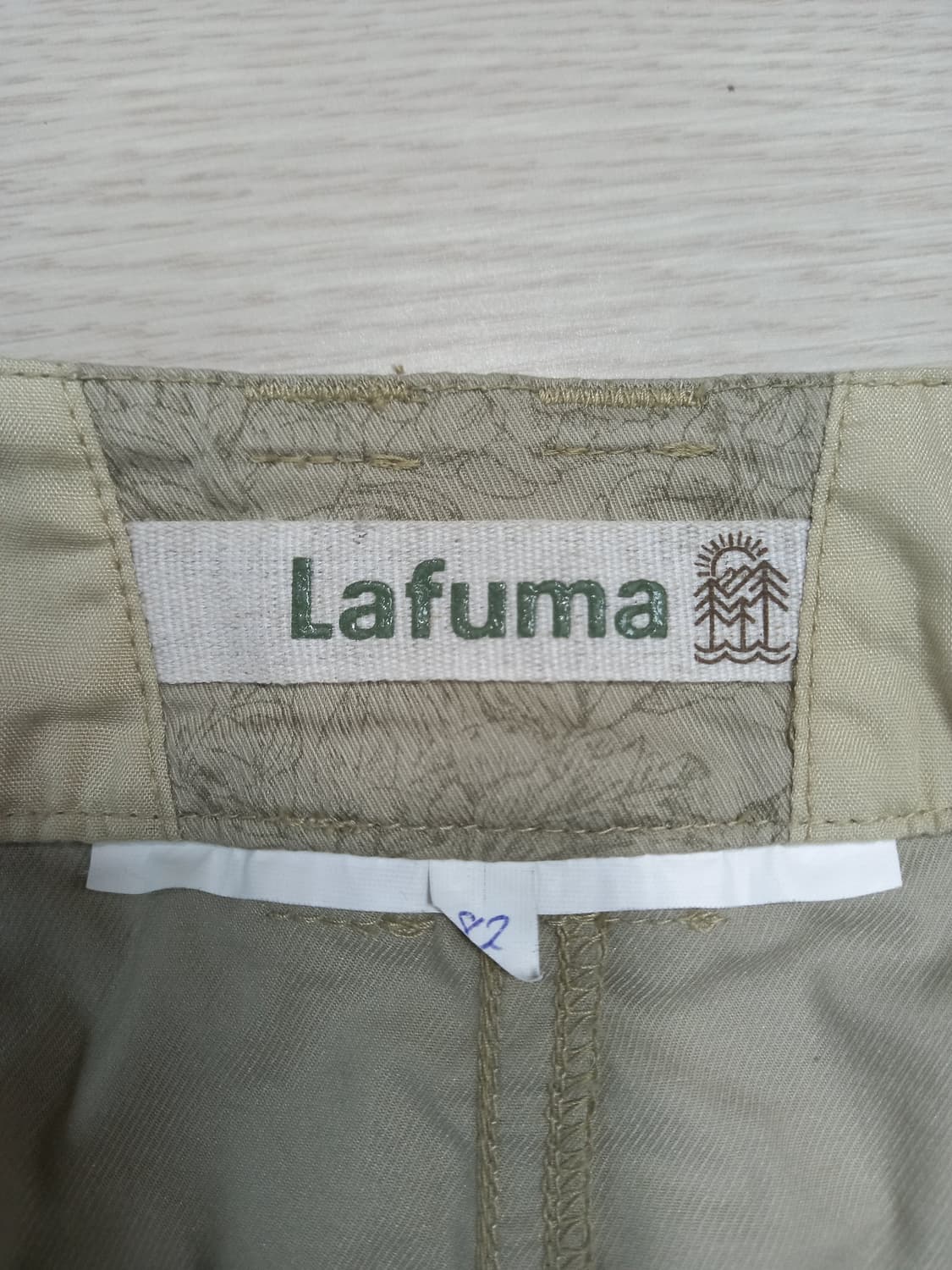 32 LAFUMA 여름용 스판 등산바지 연카키 32-426 상품이미지8