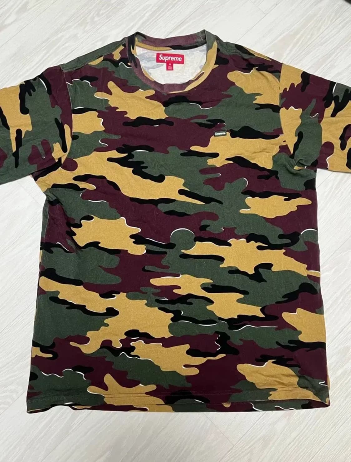 슈프림 스몰박스 카모 티셔츠 M 상품이미지1