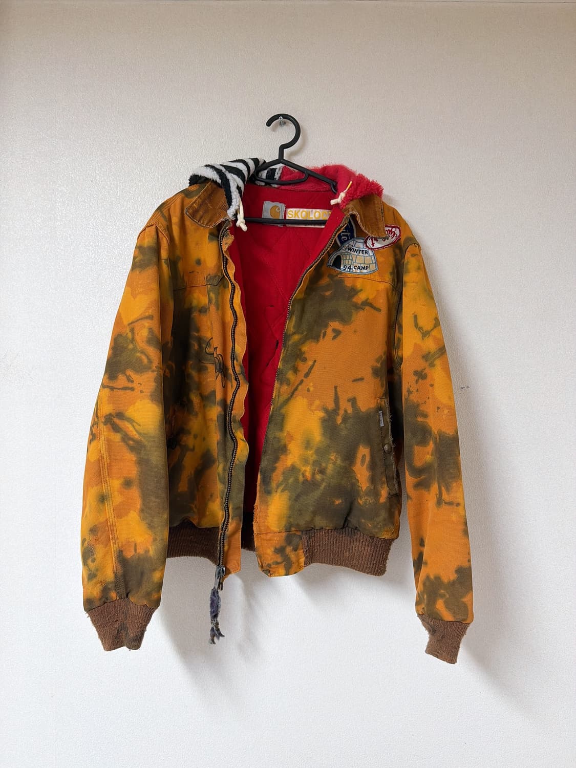 스콜록트 봄버 칼하트 리메이크  상품이미지1