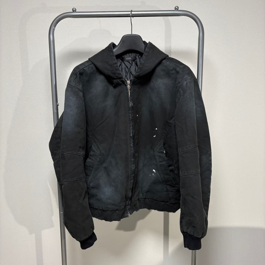 m) vuja de 부자데 후드 봄버 자켓 상품이미지1