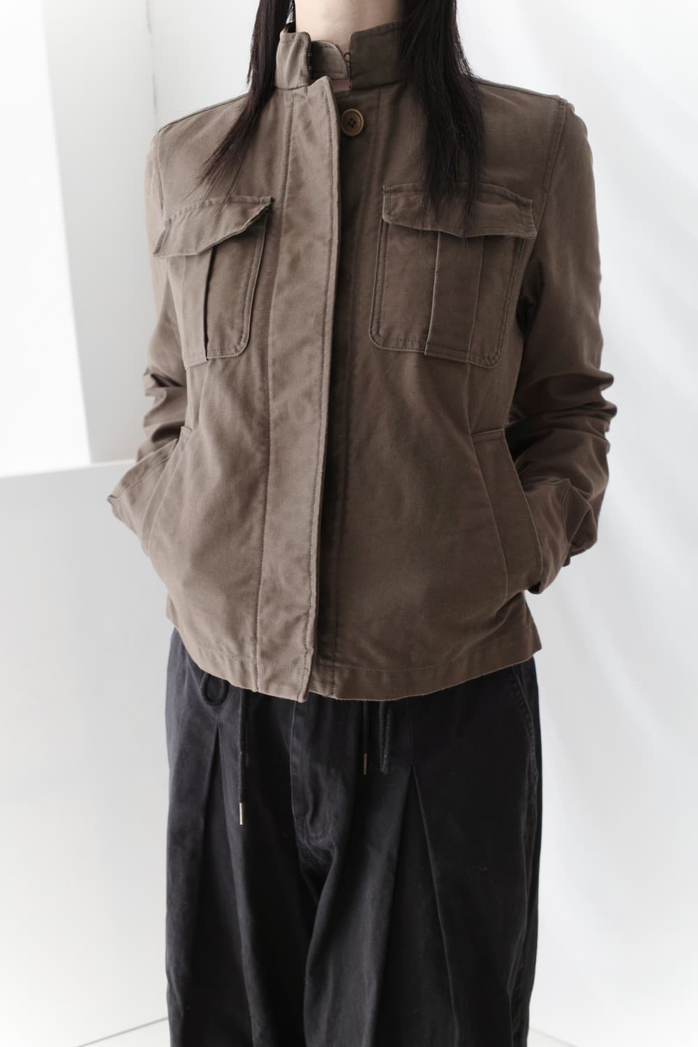 hidden button jacket 상품이미지6