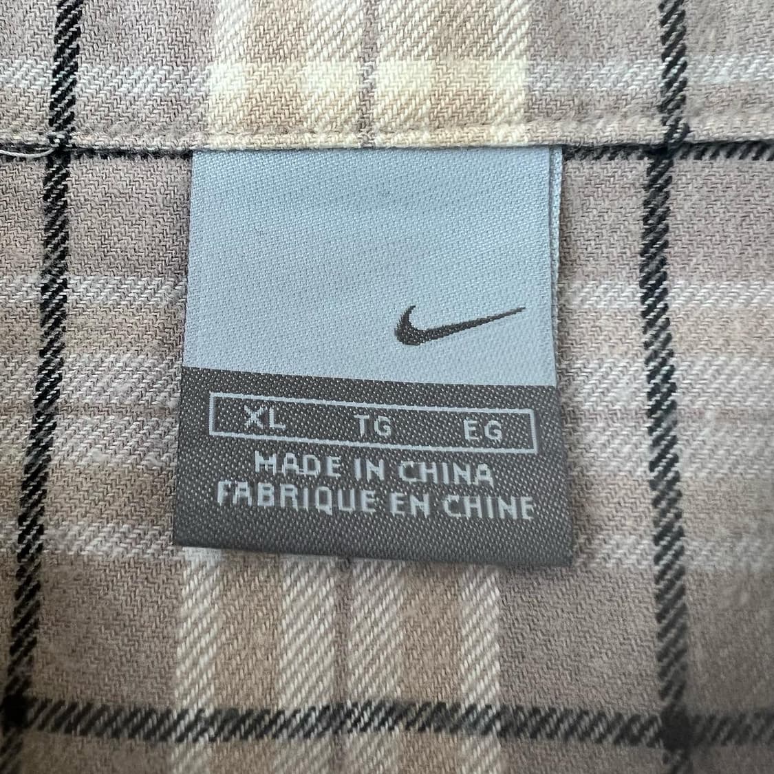 00s 나이키 올드스쿨 체크셔츠 상품이미지6