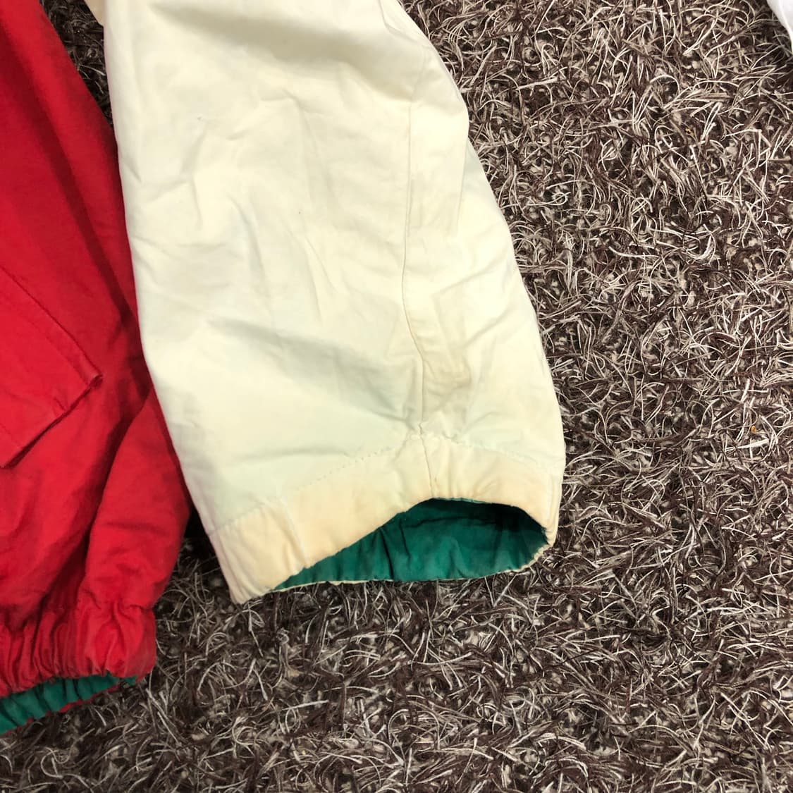 노티카 90s 올드스쿨 리버시블 컬러블록 바람막이 자켓 상품이미지4