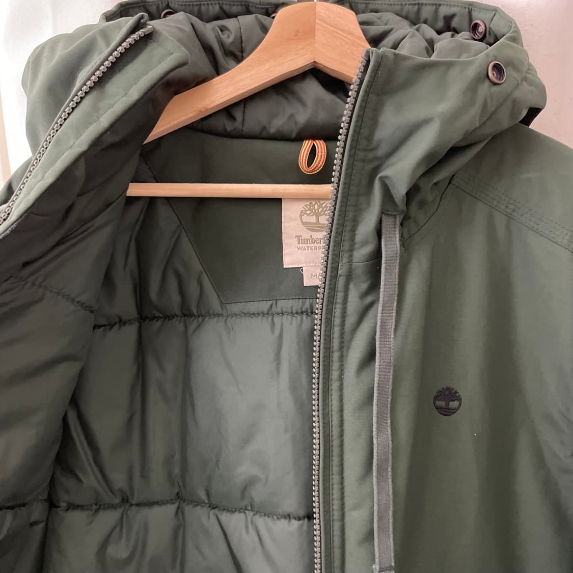 팀버랜드 그린 후드 점퍼 상품이미지6