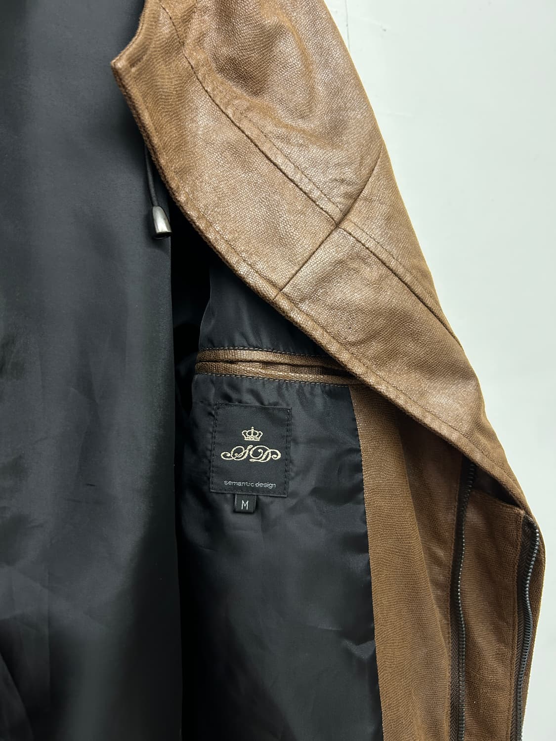 Semantic Design 세멘틱디자인 지퍼 디테일 자켓 상품이미지8