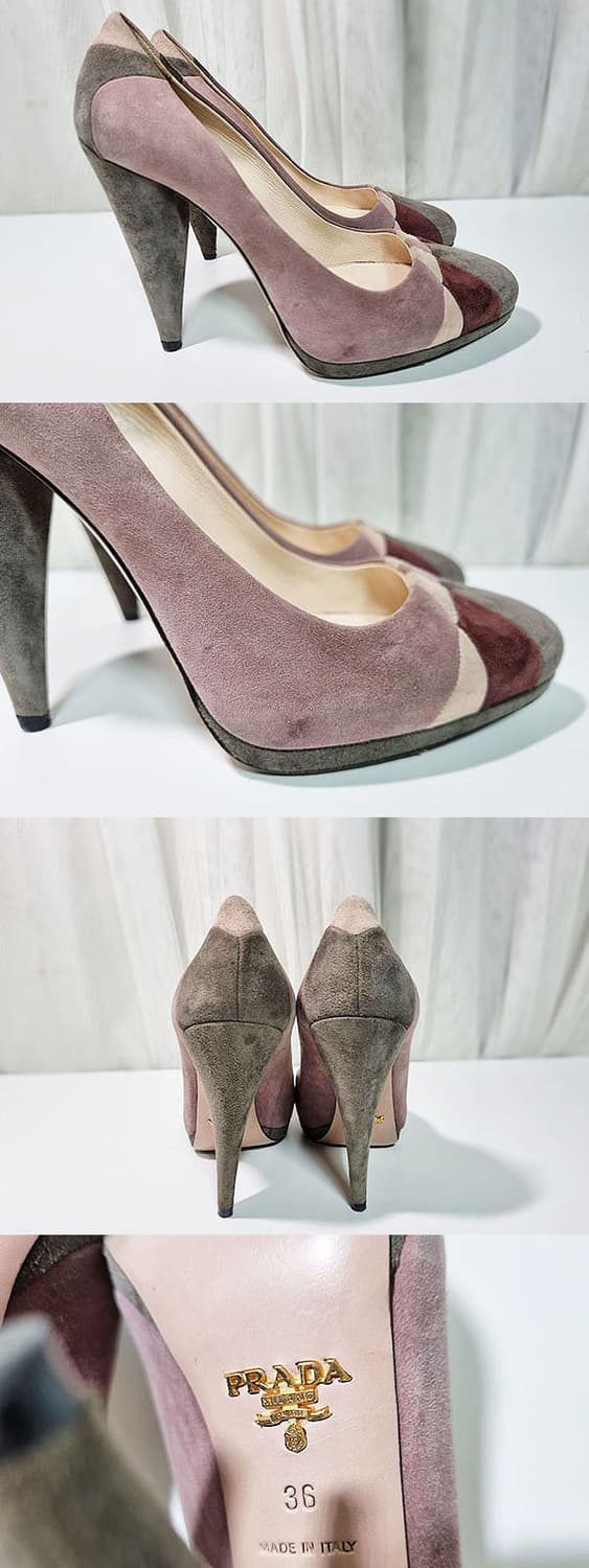 프라다 스웨이드 펌프스 230 상품이미지3