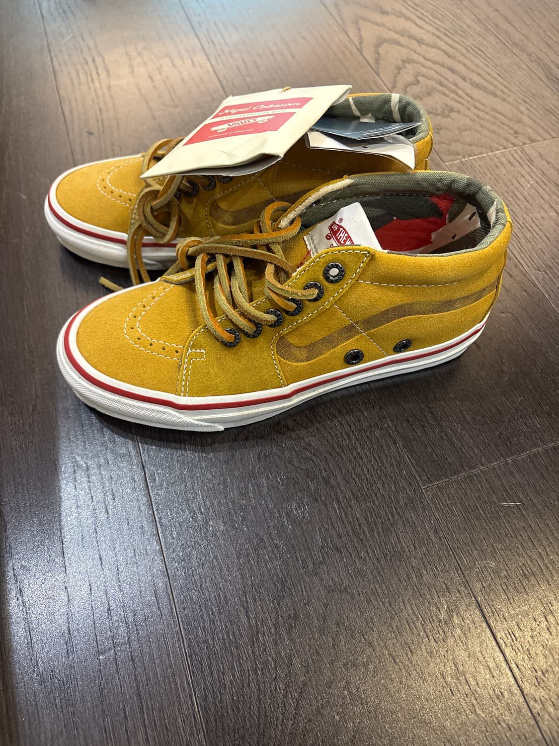 새상품) 반스 x 나이젤 카본 OG 스케이트 미드 LX 빈티지 스웨이드  상품이미지3