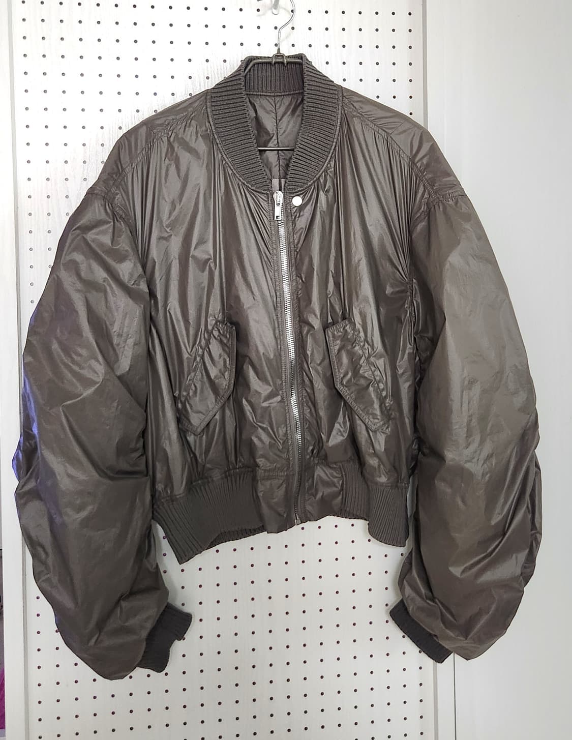 릭오웬스/ SS26 더스트 세키아 봄버 48사이즈 상품이미지3