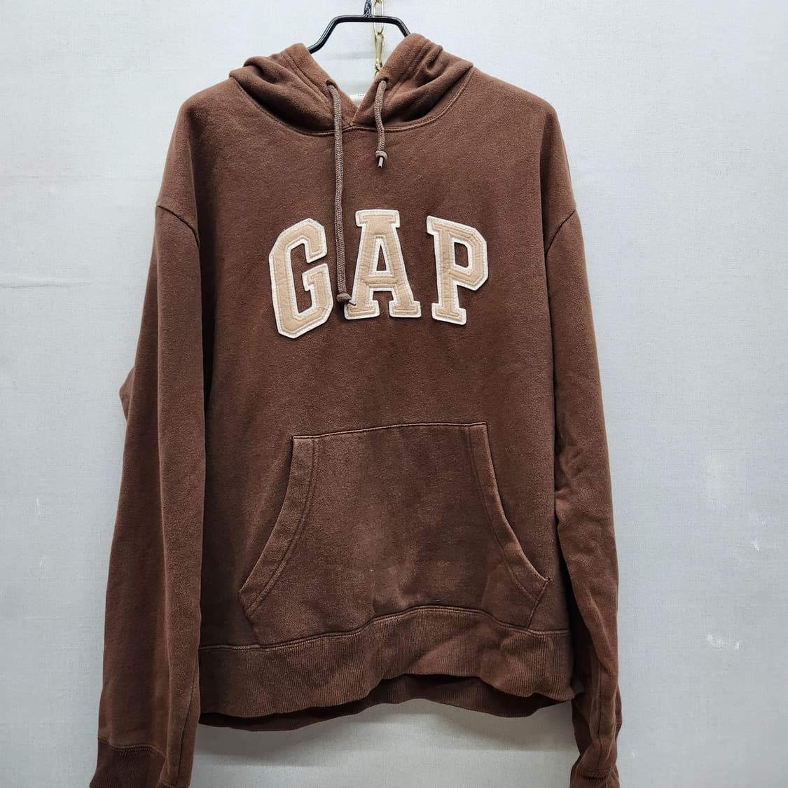 GAP 갭 아치로고 초코브라운 후드티 S(L) 상품이미지1