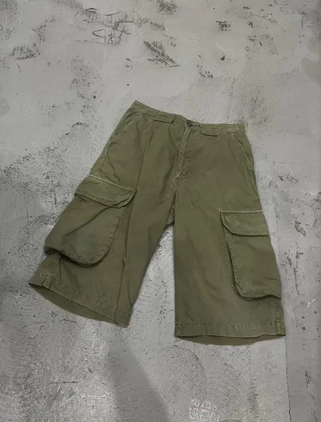 AMERICANINO 립스탑 버뮤다 카고 쇼츠 반바지 상품이미지1