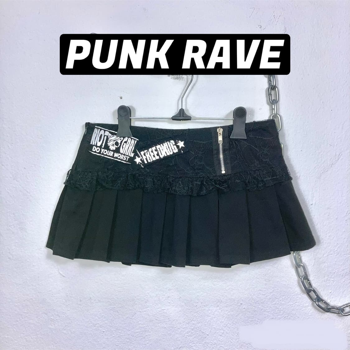 punk rave 스커트 상품이미지1