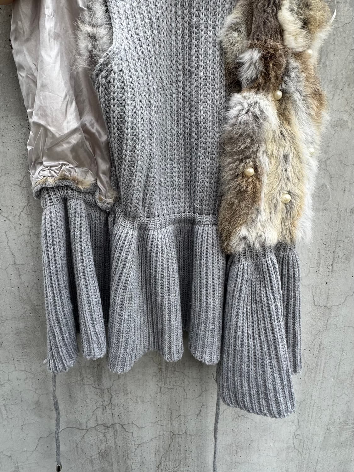 pearl mixtape knit vest 상품이미지4